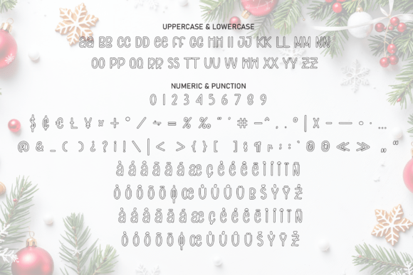 Happy Christmas Font - Preview 6