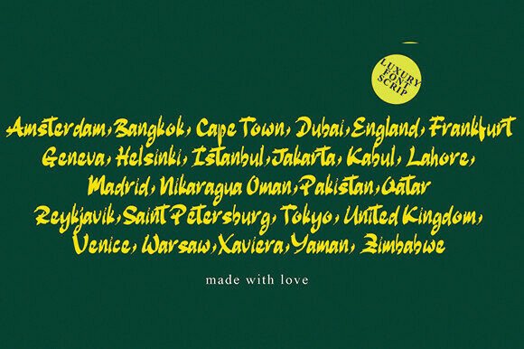 Home Rather Font PNG with transparent background - Preview 2