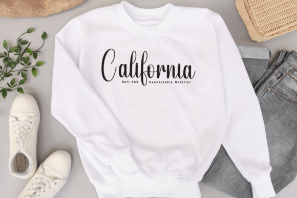 Hunting Embroidery Font - Preview 3