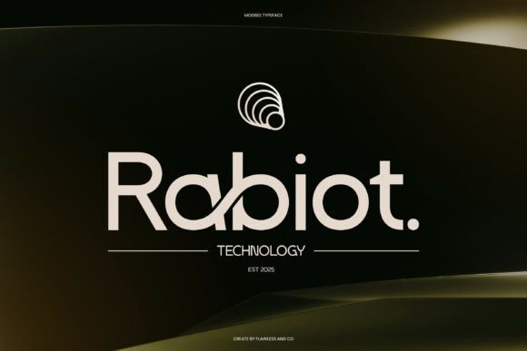 Modbee Font PNG with transparent background - Preview 1