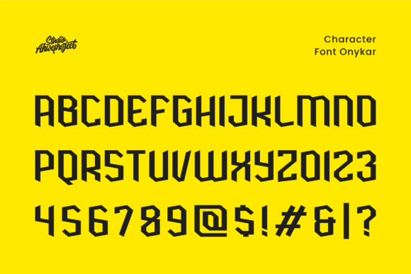 Onykar Font PNG with transparent background - Preview 1