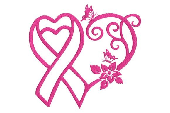 Ribbon Heart Butterflies