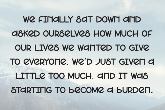 Snowberry Font PNG with transparent background - Preview 5