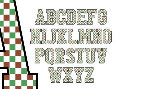 American Football 1 Font - Preview 2