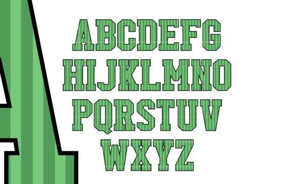 American Football 1 Font - Preview 4