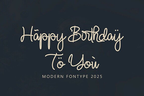 Amutorize Font - Preview 1
