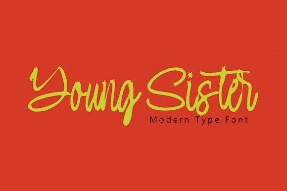 Amyerpha Font PNG with transparent background - Preview 4