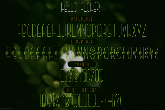 Bloom Font - Preview 2