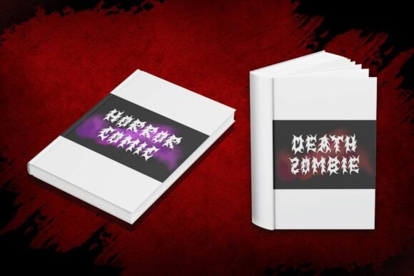 Black Flames Font - Preview 3