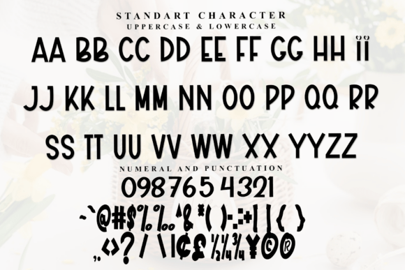 Bubble Florida Font - Preview 4