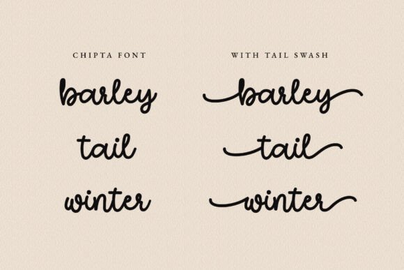 Chipta Font - Preview 1