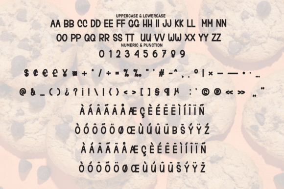 Choco Biscuit Font - Preview 6