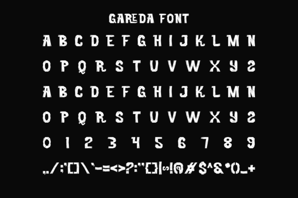 Dakodur Font - Preview 4