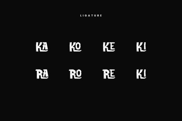 Dakodur Font - Preview 5