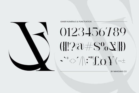 Ganer Regular Font - Preview 3