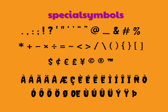 Halloween Font - Preview 4