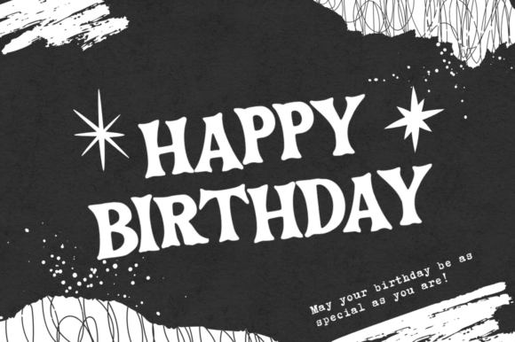 Midnightstreet Font PNG with transparent background - Preview 2