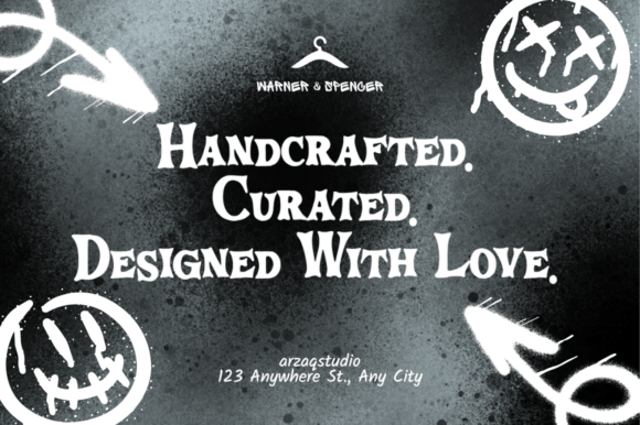 Midnightstreet Font PNG with transparent background - Preview 3
