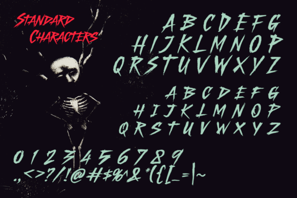 Mornsey Font PNG with transparent background - Preview 4