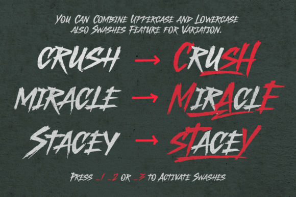 Mornsey Font PNG with transparent background - Preview 5