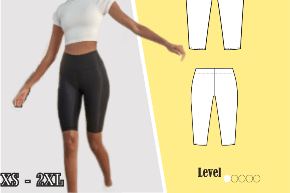 Shorts Pattern Bicycle Shorts