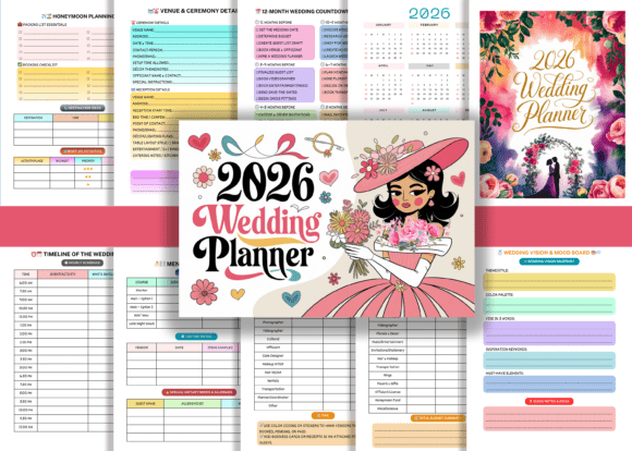 2026 Wedding Planner Journal