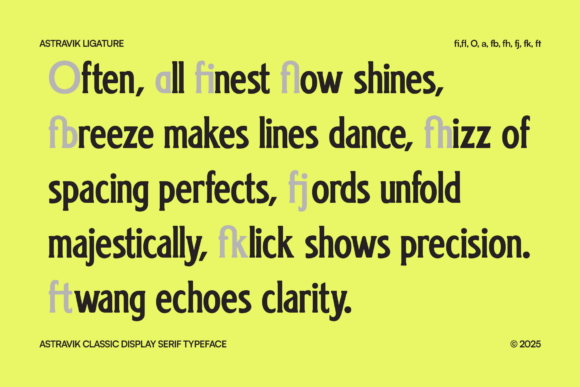Astravik Font - Preview 2
