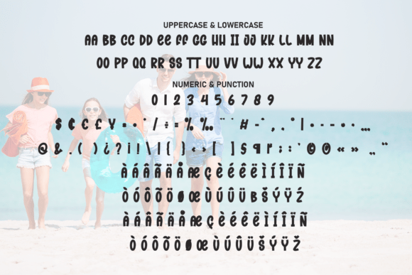 Beach Holiday Font - Preview 6