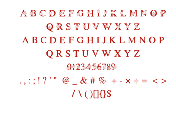 Christmas Ball 2 Font - Preview 1