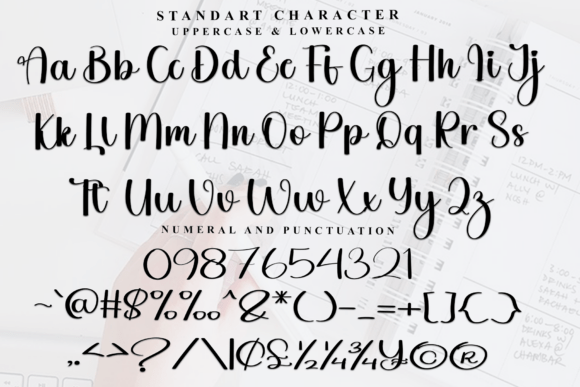 Christmas Handmade Font - Preview 4