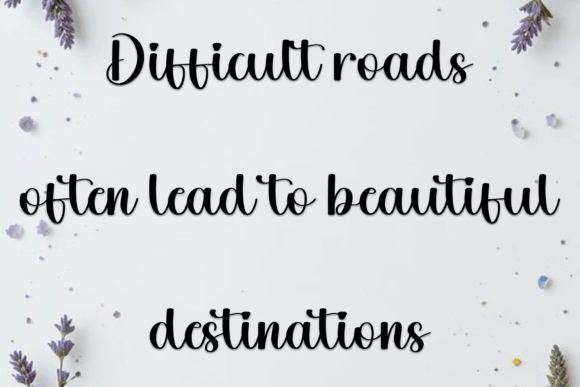 Christmas Handmade Font - Preview 5
