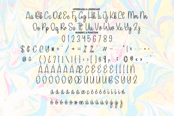 Colorful Font - Preview 6