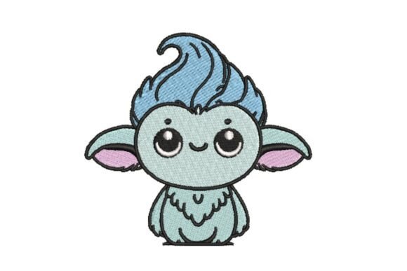 Fluffy Hair Monster