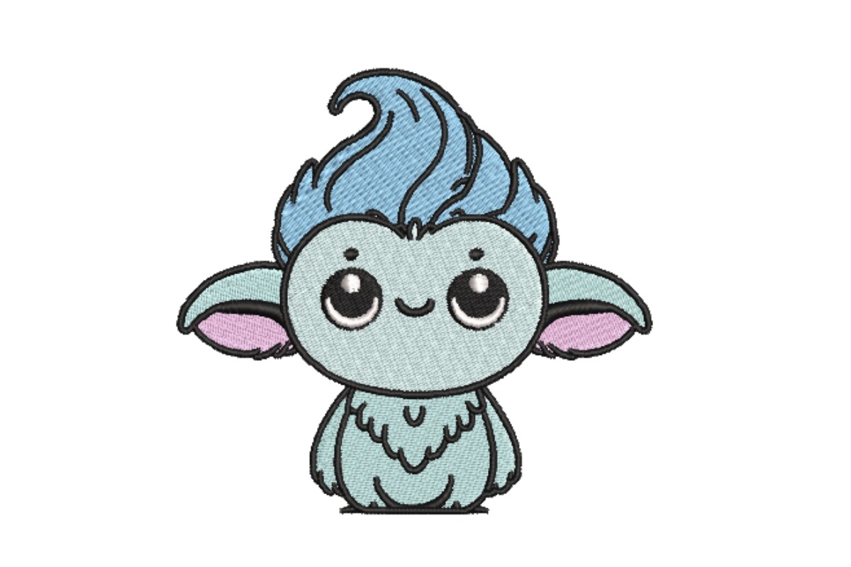 Fluffy Hair Monster