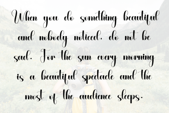Hiking Font - Preview 3