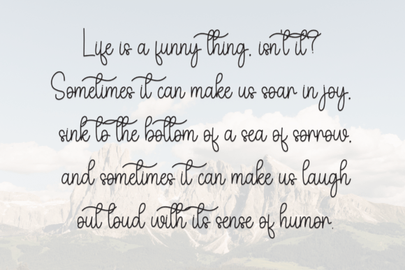 Journaling Font PNG with transparent background - Preview 5