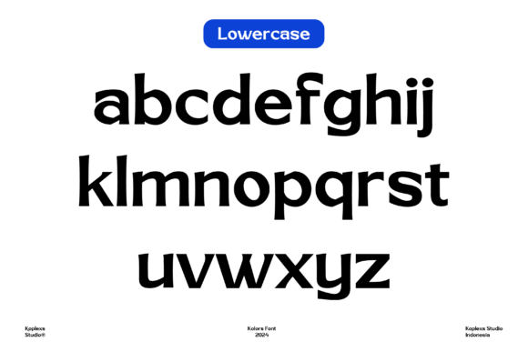 Kolors Font PNG with transparent background - Preview 5