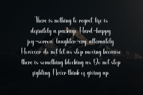 Moonlight Disney Font PNG with transparent background - Preview 5