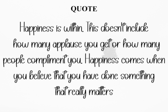 Mother Handmade Font font preview - 5