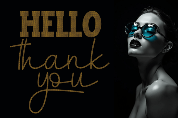 Perfect Sunshine Font PNG with transparent background - Preview 4