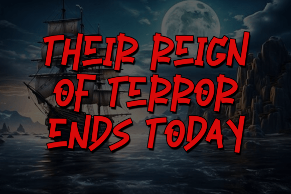 Pirate Hunter Font PNG with transparent background - Preview 2