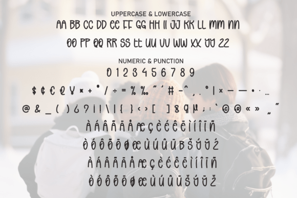 School Frosty Font PNG with transparent background - Preview 6