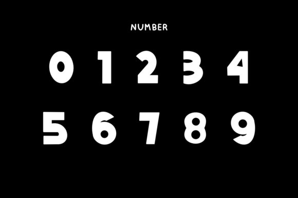 Skull Block Halloween Font PNG with transparent background - Preview 6