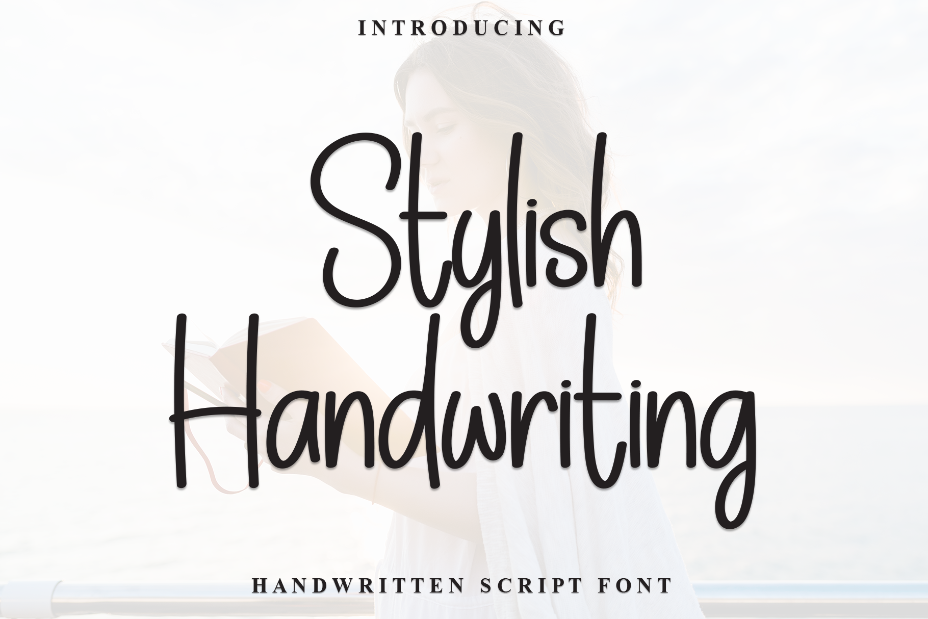 Stylish Handwriting — composed signature-style handwriting font by Robbots Stores