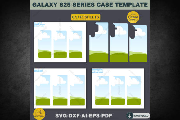 IPhone 16 Case Canva Template SVG DXF