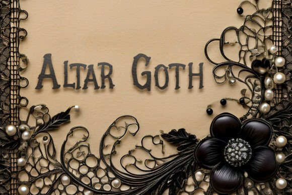 Altar Goth Font - Preview 1