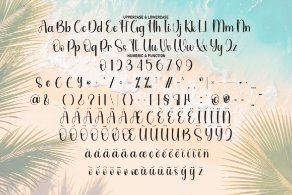 Beach Summer Font - Preview 6