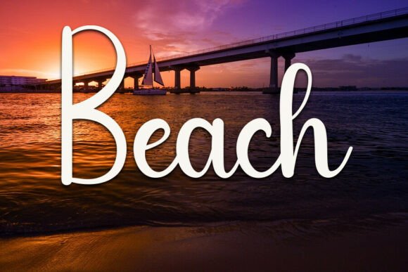 Believe Font - Preview 1
