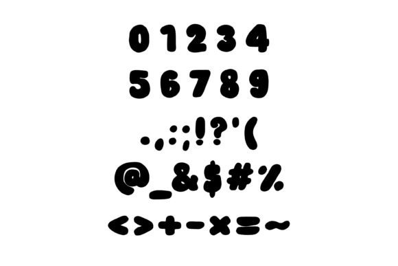 Boldmove Font PNG with transparent background - Preview 3