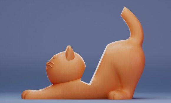 Mermaid Tail Phone Stand | 3D Printable STL File - Image 10